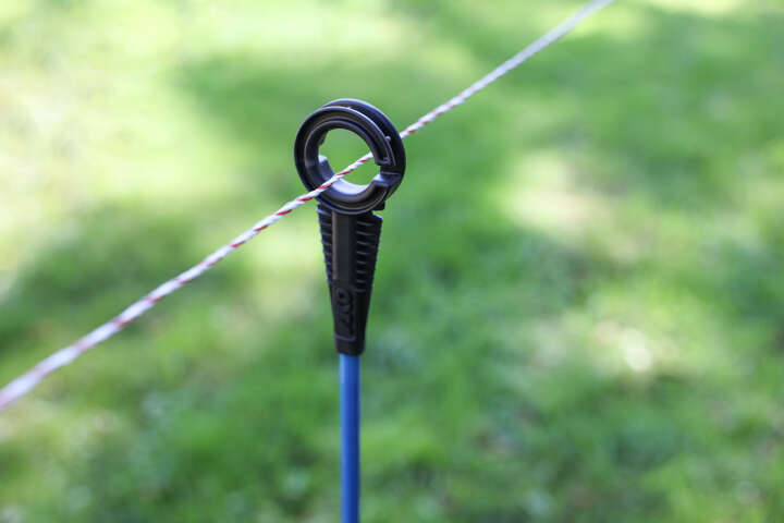 AKO Oval-Fiberglaspfahl Premium BLUE